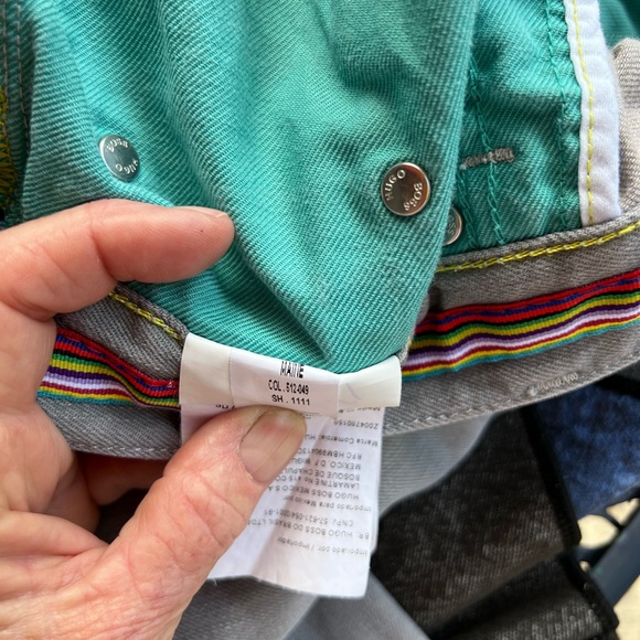 Boss Hugo Maine Regular Fit Light Gray Jeans Men’s SZ 34/30 - Picture 11 of 14